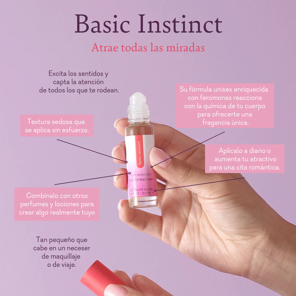 Basic Instinct – Perfume Roll-On con Feromonas