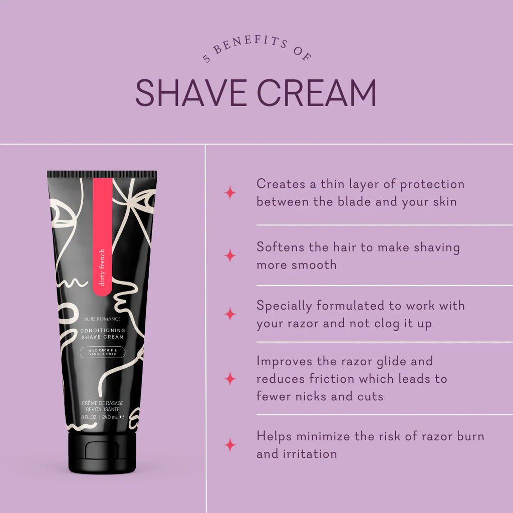 Crema para Afeitar Dirty French – Suavidad que se Siente