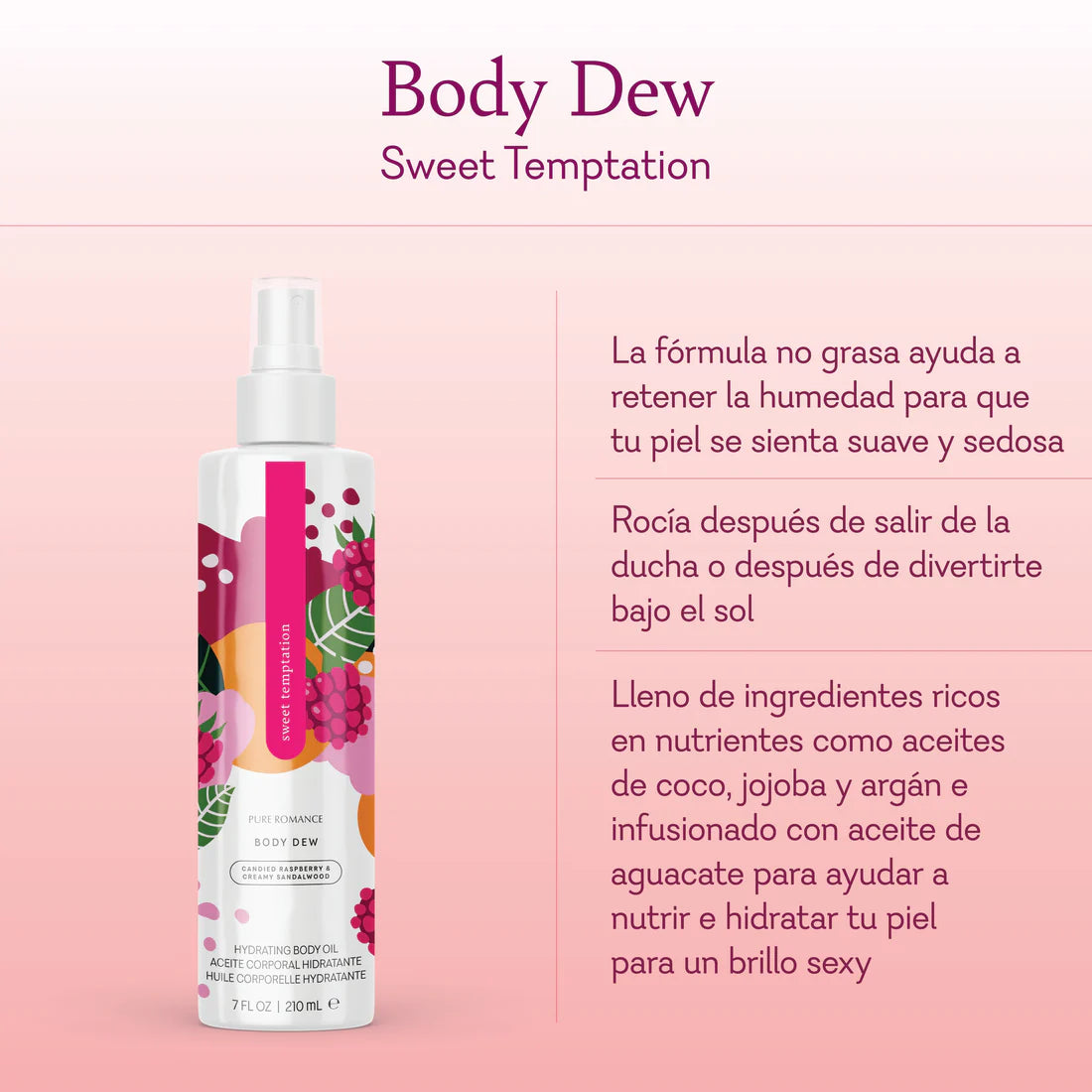 Hydrating Body Oil – Sweet Temptation