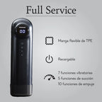 Full Service – Manga Masturbadora con Vibración, Calor, Succión y Más