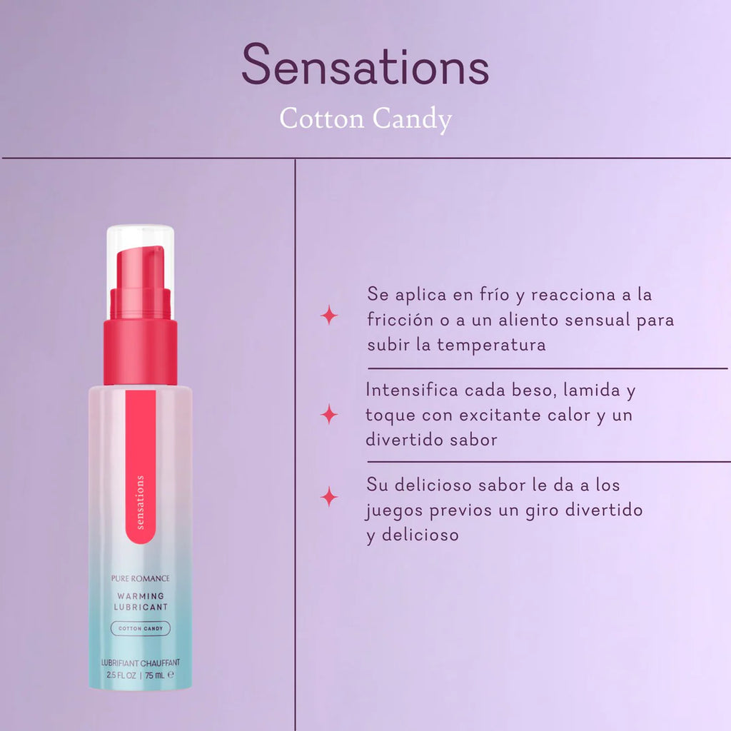 Sensations – Lubricante caliente y delicioso