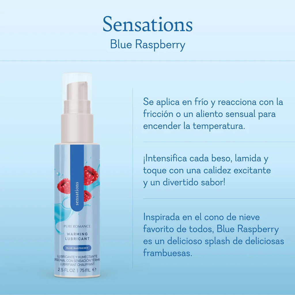 Sensations – Lubricante caliente y delicioso