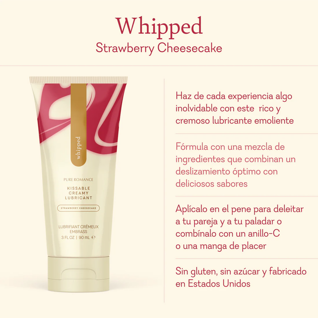 Whipped Strawberry Cheesecake – Placer que sabe tan bien como se siente